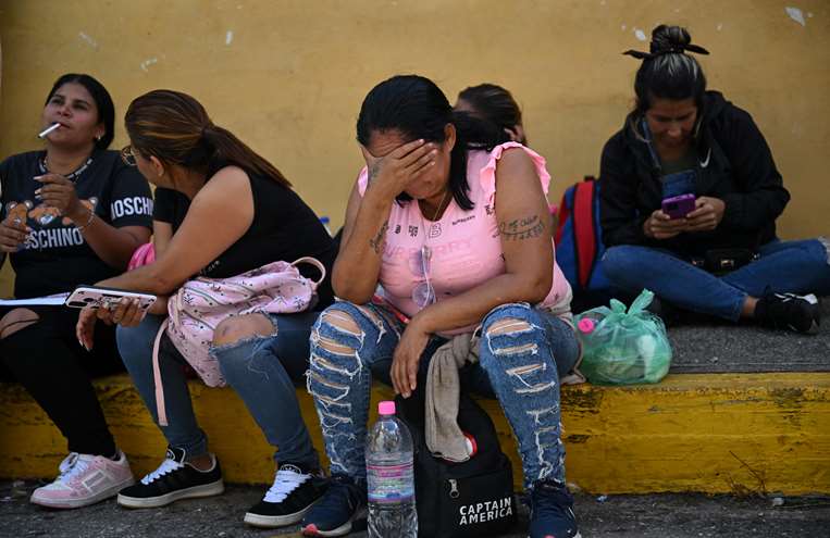 Arrestados durante las protestas en Venezuela /Foto: AFP