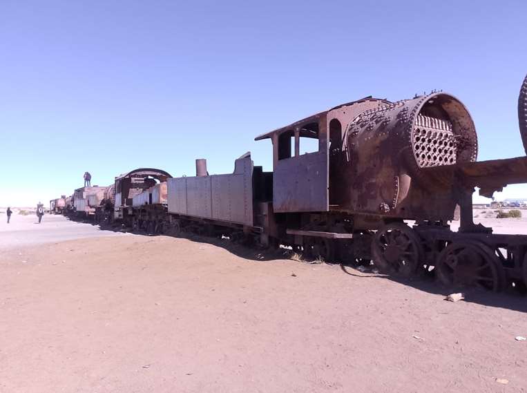 El Cementerio de Trenes / Foto: Juan Carlos Fortún