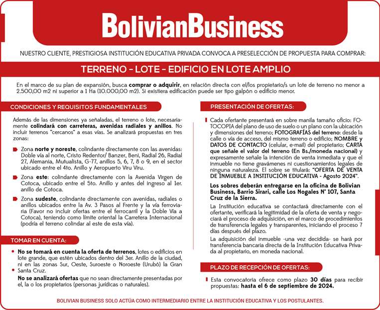 Bolivian Business