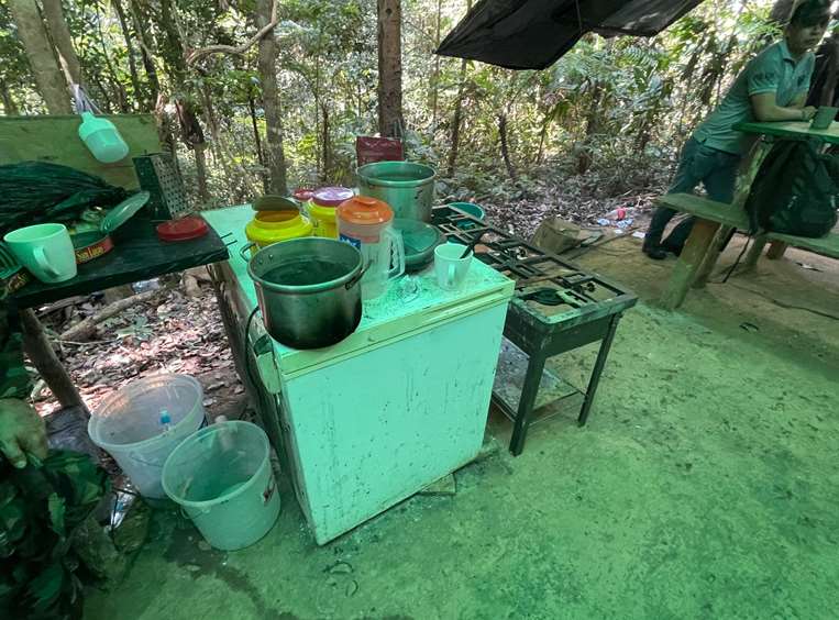 The two mega laboratories were destroyed in Cochabamba