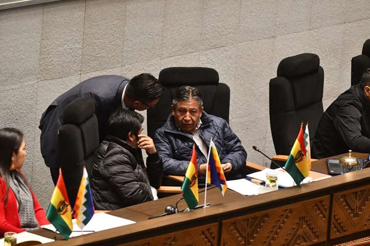 Sesión de la Asamblea Legislativa Plurinacional /Foto: APG Noticias