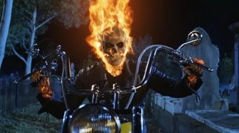 Nicolas Cage como Ghost rider 