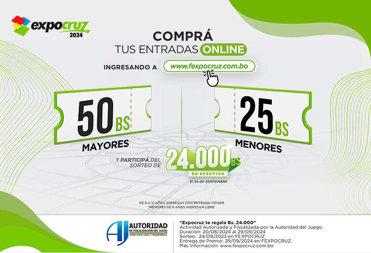 Expocruz 2024 Entradas online ya disponibles para la feria de negocios