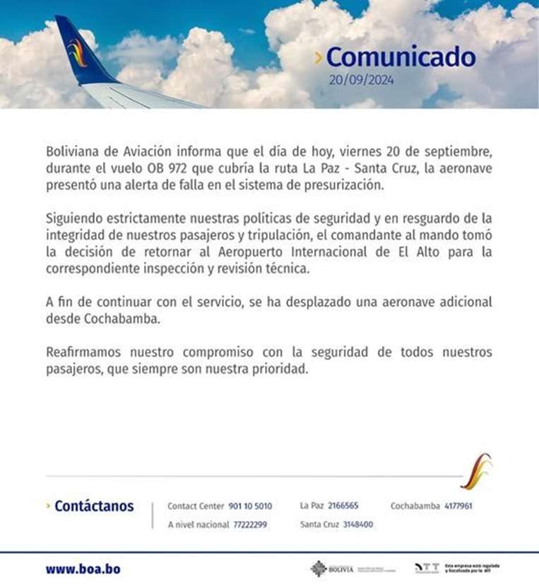 Incidente en vuelo de BoA