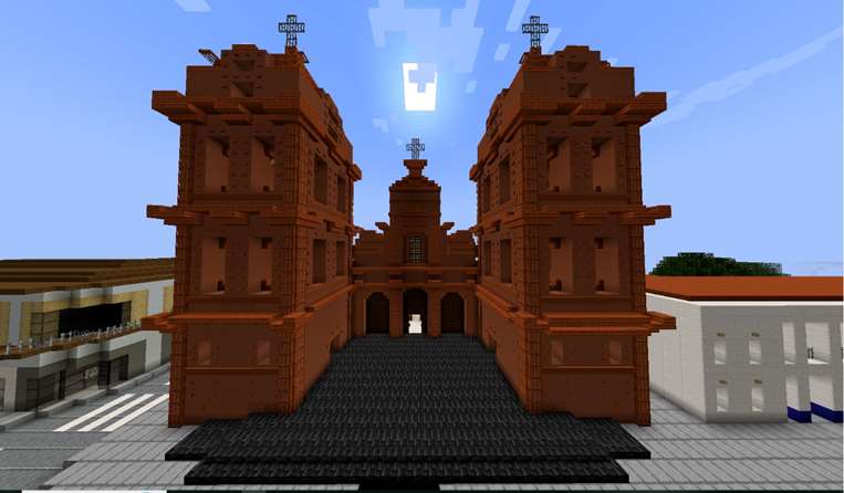 La Catedral Metropolitana en Minecraft / Cortesía: CuMeCo