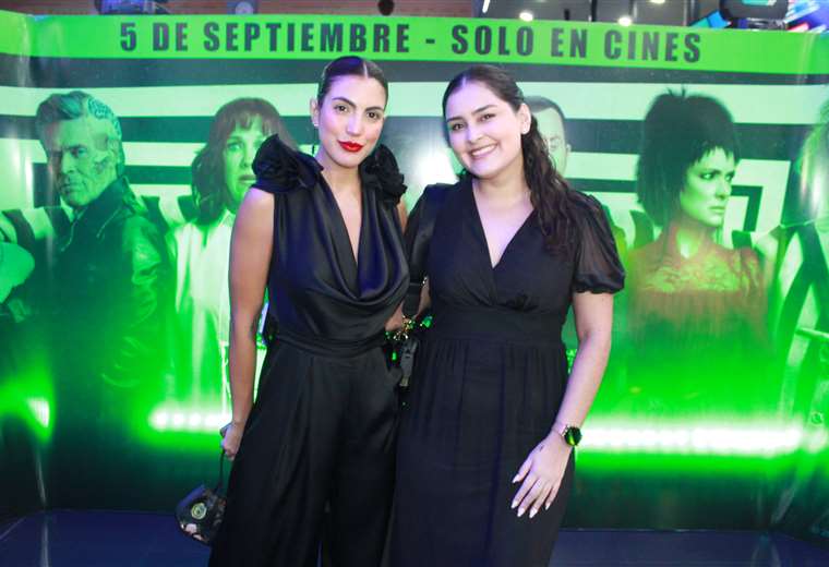 Lucia Gala y Cris Burgos disfrutaron la premier