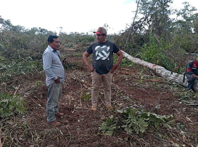 Avasallamiento en Bajo Paraguá