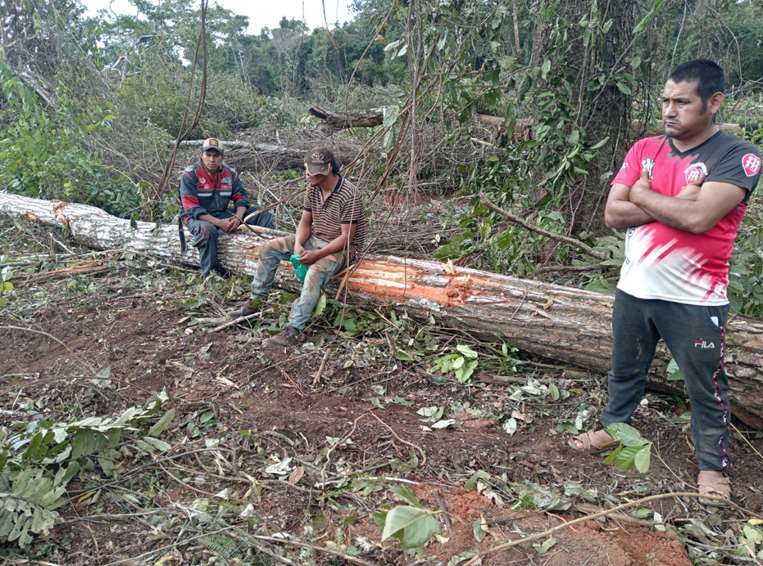 Avasallamiento en Bajo Paraguá