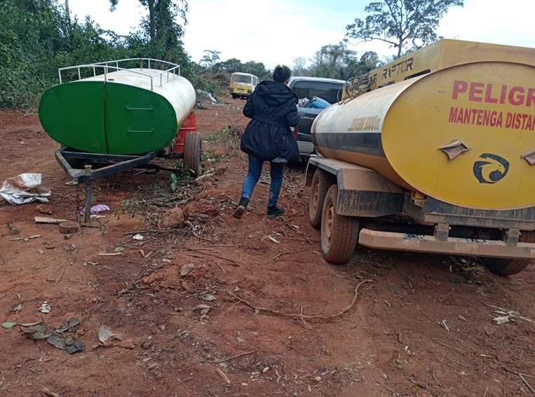 Avasallamiento en Bajo Paraguá