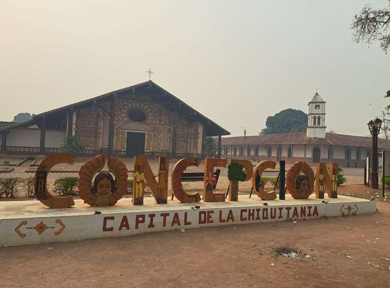 En Concepción las actividades se realizan de forma habitual/Foto: Jorge Huanca