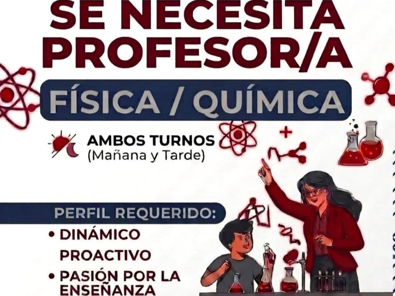 Colegio privado busca profesor/a de fisica/química - image 2